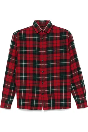 Ralph Lauren Blouse met tartan ruit