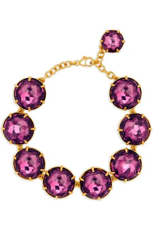 Oscar de la Renta Armband met kristallen