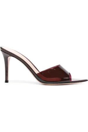 Gianvito Rossi Elle leren muiltjes