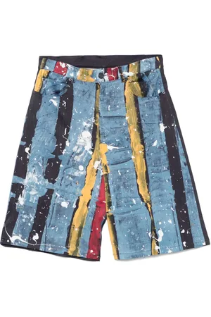 Charles Jeffrey Loverboy Gestreepte shorts