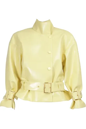 Rowen Rose Oversized bomberjack van imitatieleer