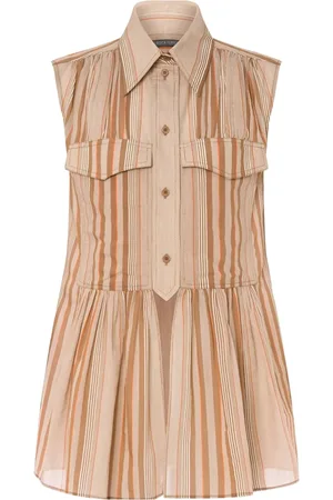 Alberta Ferretti Gestreept blouse