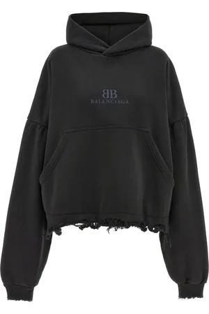 Balenciaga Hoodie met geborduurd logo