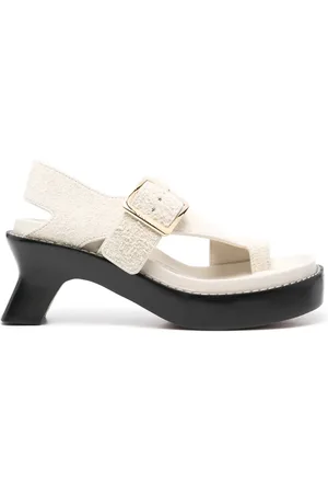 Loewe Ease 90 mm suède sandalen