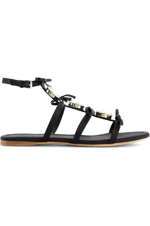 Giambattista Valli Sandalen verfraaid met kristallen