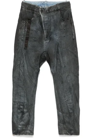 11 BY BORIS BIDJAN SABERI Gerafelde jeans