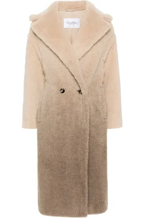 Max Mara Gatto mantel met dubbele rij knopen