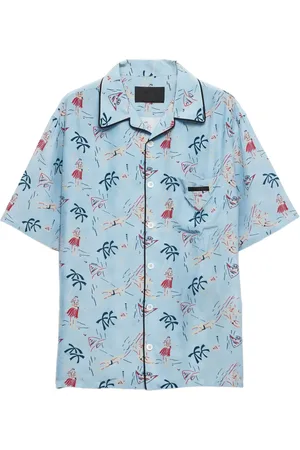 Prada Overhemd met bloemenprint