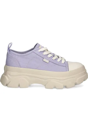 Buffalo Canvas sneakers met chunky zool