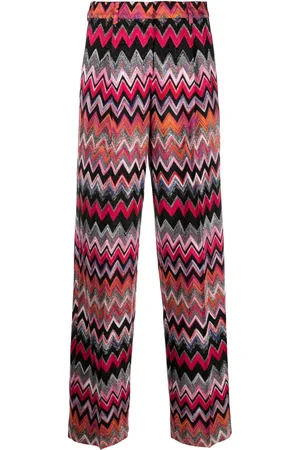 Missoni Broek met zigzag