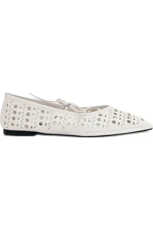 ALOHAS Sway Slit platte pumps
