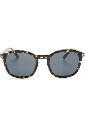 Tom Ford Zonnebril met schildpadschild design