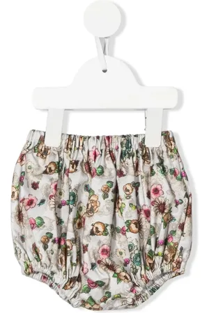 DOUUOD KIDS Broekje met bloemenprint