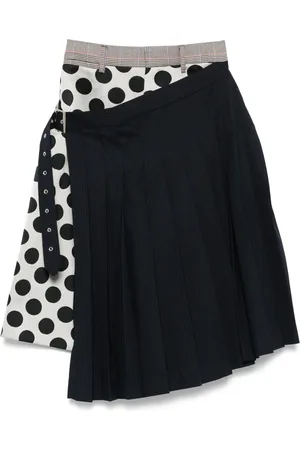 Charles Jeffrey Loverboy Geplooide shorts met stippen
