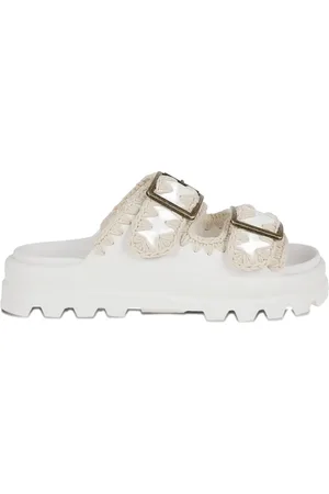 Mou Slippers met dubbele gesp