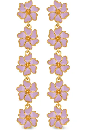 Oscar de la Renta Cherry Blossom oorbellen