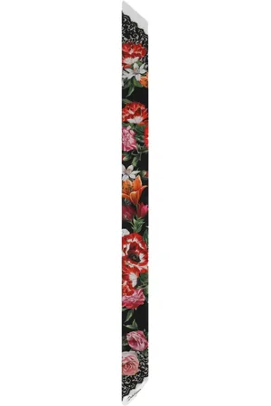 Dolce & Gabbana Hoofdsjaal met bloemenprint