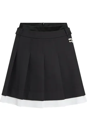 Karl Lagerfeld Ikon geplooide mini