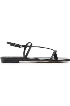 Aeyde Ella sandalen met leren band