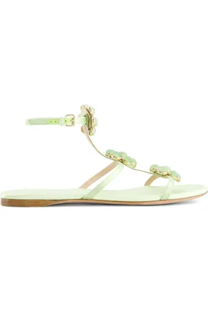 Giambattista Valli Leren sandalen