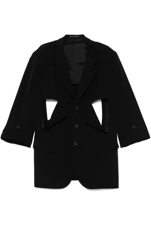 YOHJI YAMAMOTO Blazer met uitgesneden details