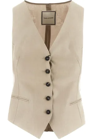 TAGLIATORE Linnen gilet
