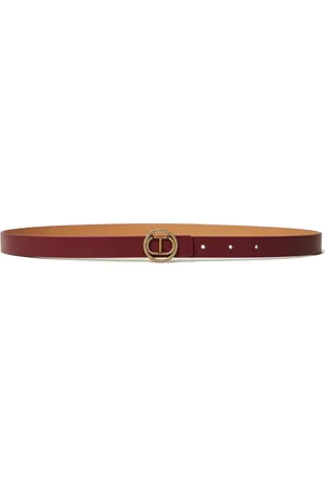 Twin-Set Riem met logoplakkaat