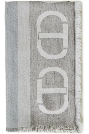 Twin-Set GG sjaal met jacquard