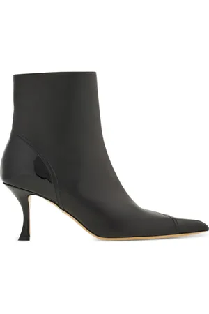 Salvatore Ferragamo 70 mm leren laarzen