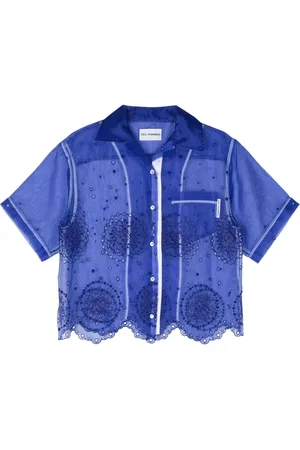 Des Phemmes Broderie anglaise blouse