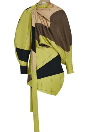 Salvatore Ferragamo Asymmetrische jurk