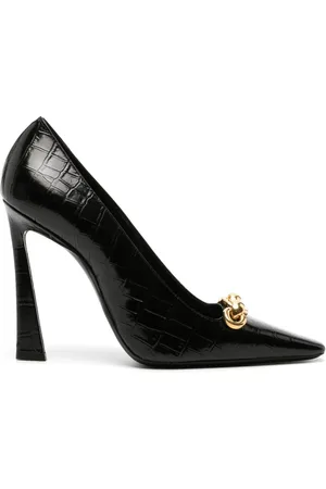 Saint Laurent Silvana 110mm pumps met ketting detail