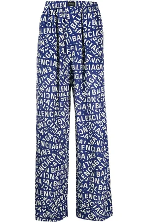 Balenciaga Pyjamabroek met logoprint