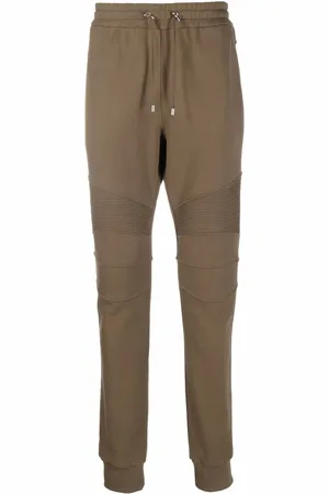 Balmain Geborstelde katoenen trainingsbroek