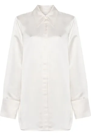 Jil Sander Satijnen blouse