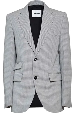 Jil Sander Geruite blazer