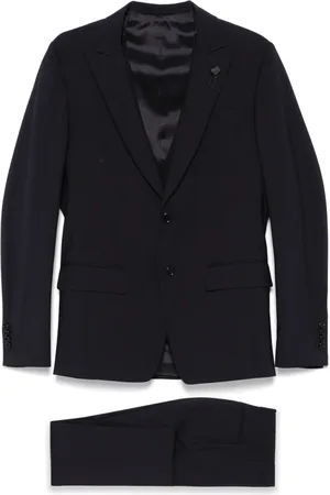 LARDINI Pak met broche detail