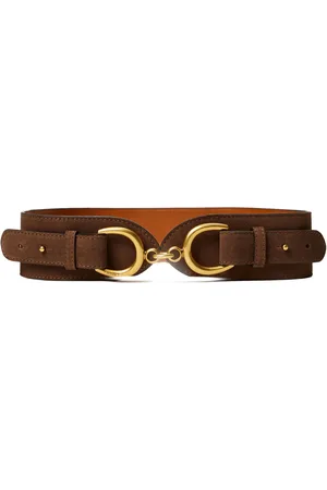 Twin-Set Leren riem met gesp