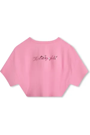Karl Lagerfeld Karl Signature cropped T