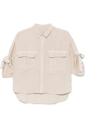 120% Lino Linnen blouse