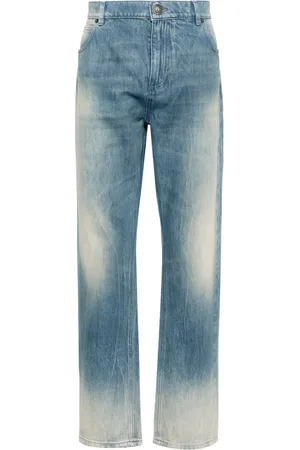 Balmain Mid waist straight jeans