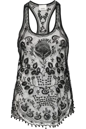 Isabel Marant Tanktop met mesh