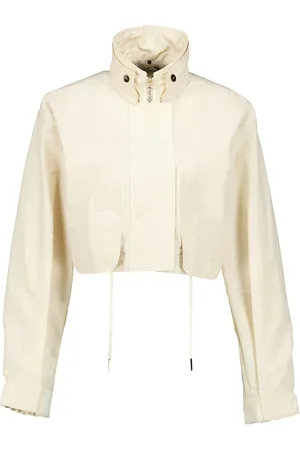 Fendi Cropped jack met opstaande kraag