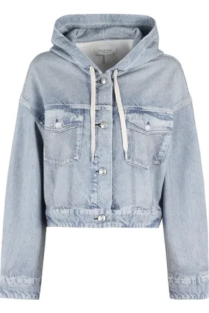 RAG&BONE Denim jack met capuchon