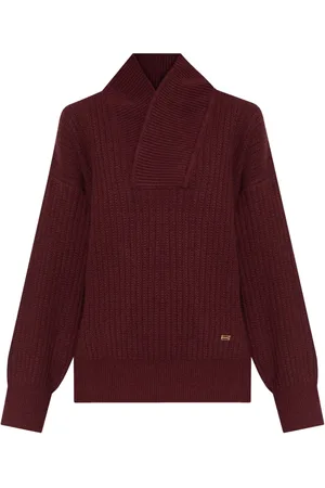 Victoria Beckham Trui met sjaalkraag
