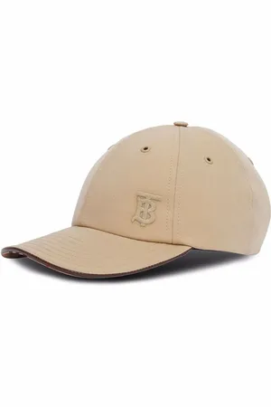 Burberry Honkbalpet met monogramprint