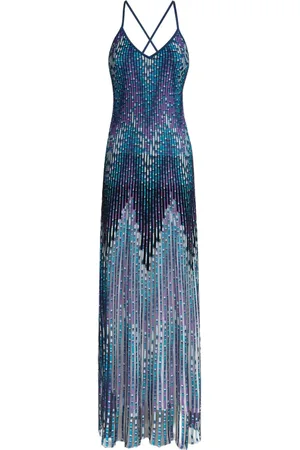 Missoni Jurk met zigzag patroon