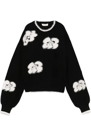 Twin-Set Trui met geborduurde bloemen