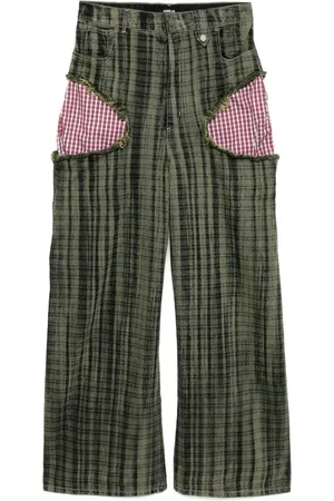 EgonLab Gerafelde jeans