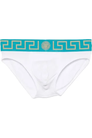VERSACE Slips met Griekse afwerking